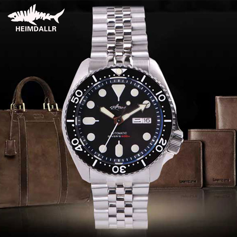 Seiko Watch 5 Sports - HEIMDALLR Sharkey SKX007 빈티지 다이버 시계