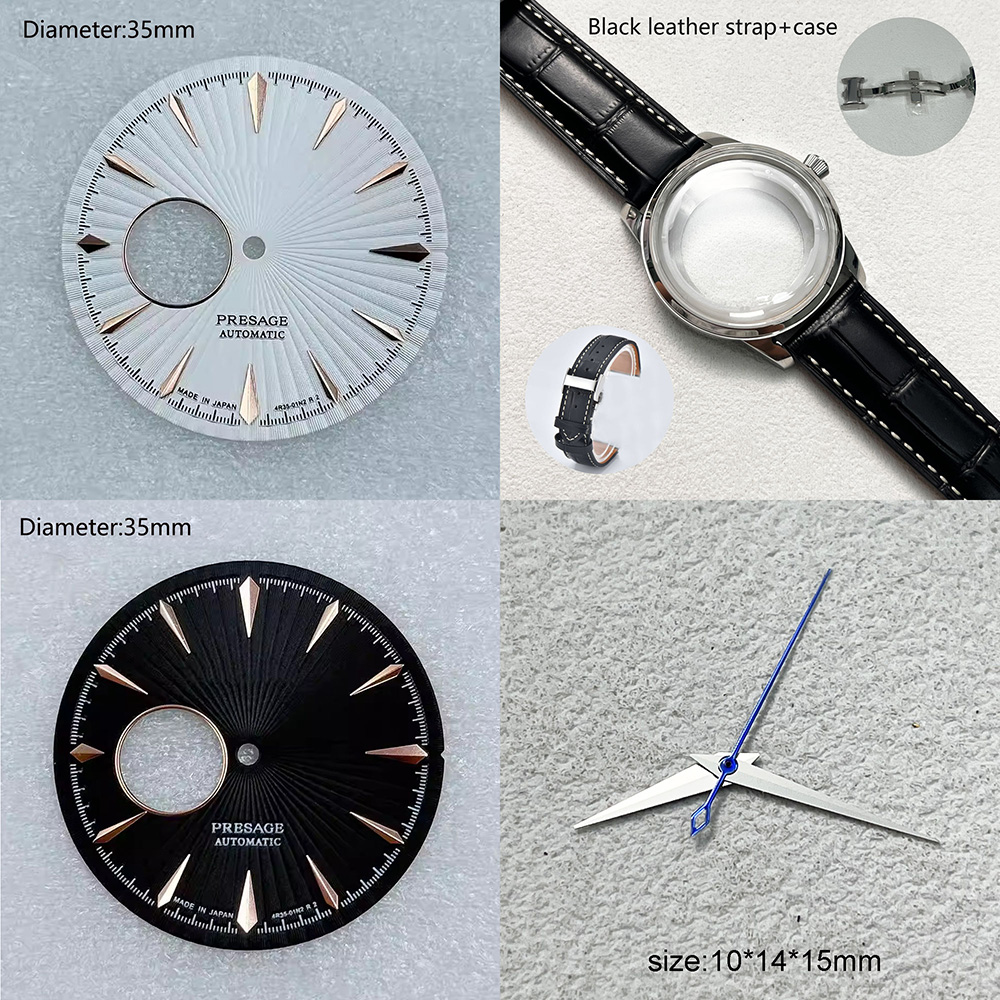 Seiko Watch Presage - NH38 35mm S 로고 다이얼 프레세이지