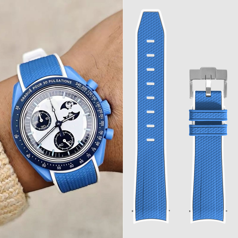 Omega Watch Speedmaster - 오메가 스와치 20mm 커브 시계 스트랩