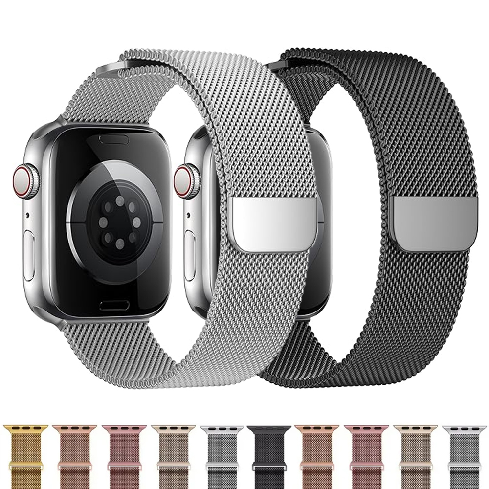 Apple 시계 밴드 용 마그네틱 스트랩 10 9 8  - Milanese Loop Magnetic 리뷰 및 가격