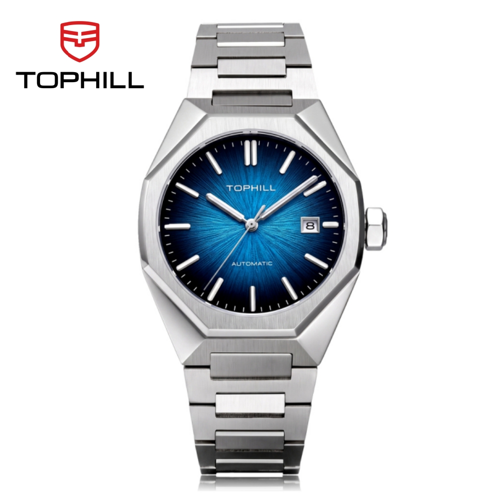 TOPHILL 39mm Miyota 8215 기계식 시 - Butterfly Clasp Deployant 리뷰 및 가격