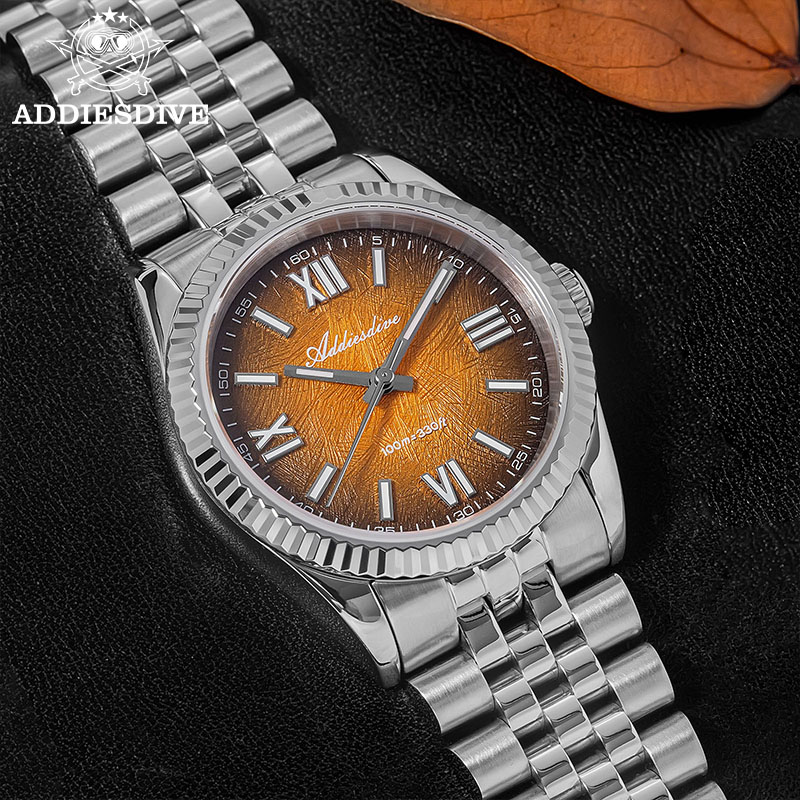 ADDIESDIVE 여성용 우아한 시계 럭셔리 사파이어 - Stainless Bracelet Diver 리뷰 및 가격