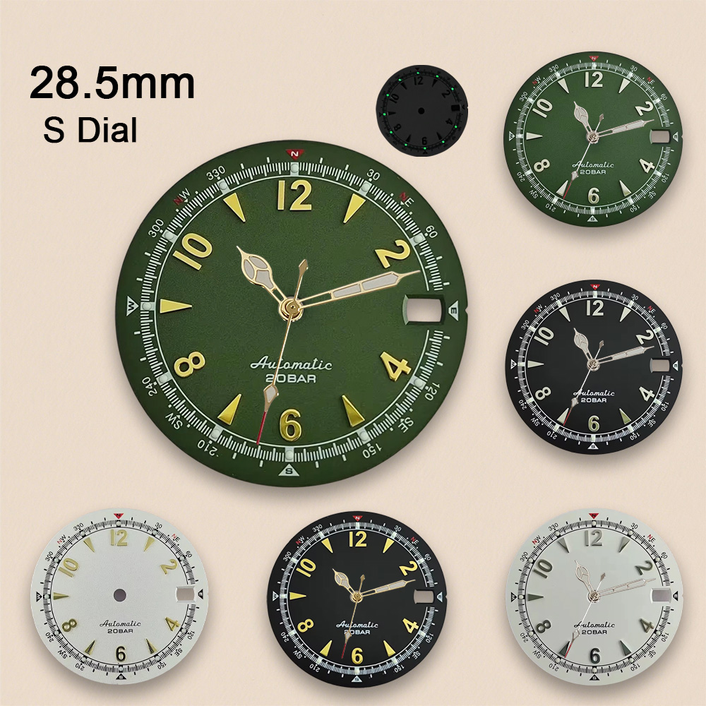 NH35 NH36 무브먼트용 NH35 다이얼 S 로고  - Seiko Watch 5 Sports 리뷰 및 가격