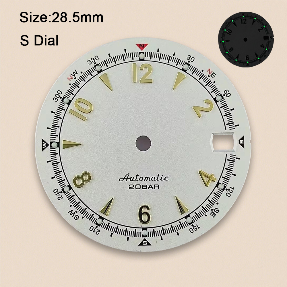 NH35 NH36 무브먼트용 NH35 다이얼 S 로고  - Seiko Watch 5 Sports 리뷰 및 가격
