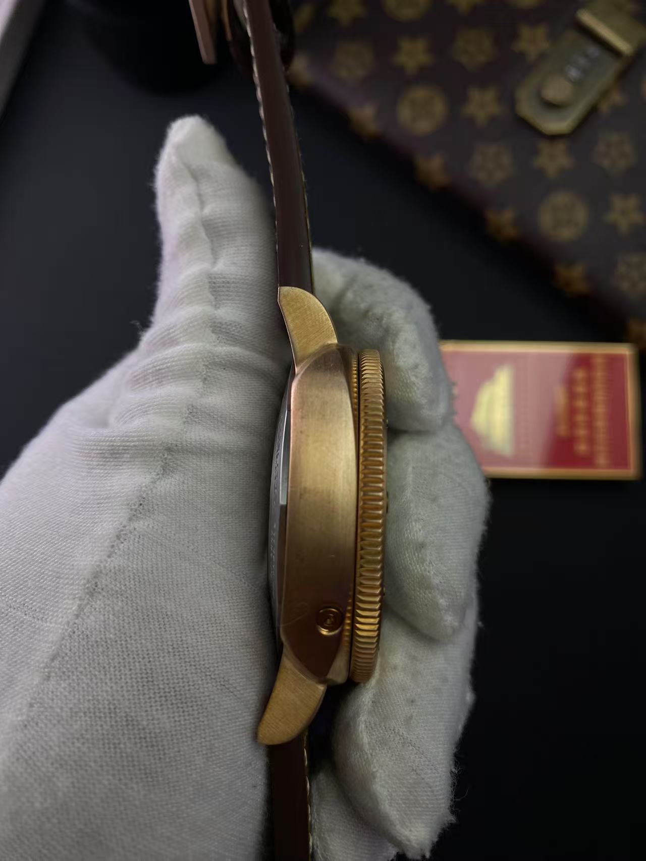 빈티지 브론즈 남성용 시계 그린 다이얼 오토매틱 기계식 - Tropic Strap Vintage 리뷰 및 가격